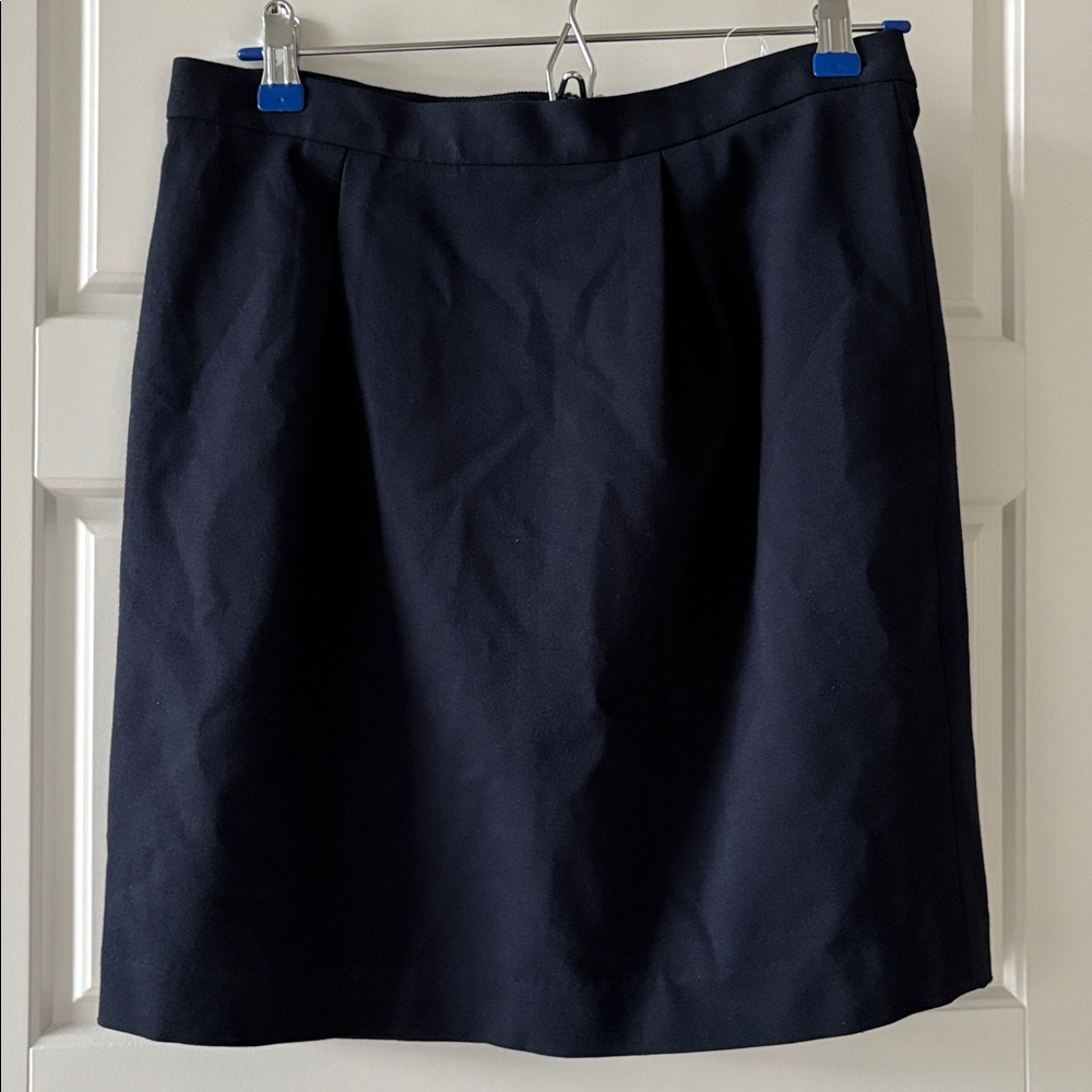 NWT Banana Republic Black Double-Knit Pencil Skirt Size 8